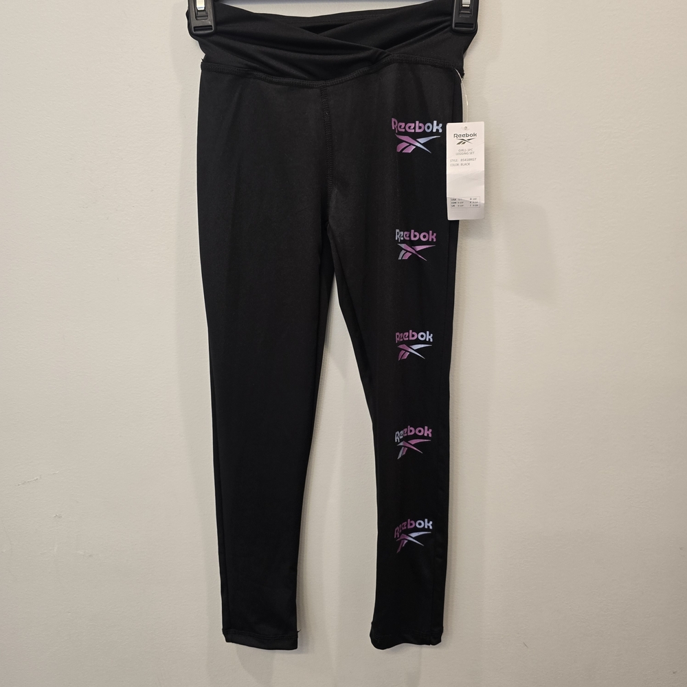Reebok Kids Black Leggings